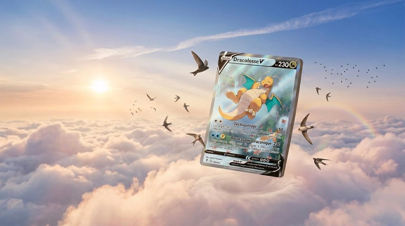 Dracolosse V Alt Art prix - Cote et analyse Évolution Céleste