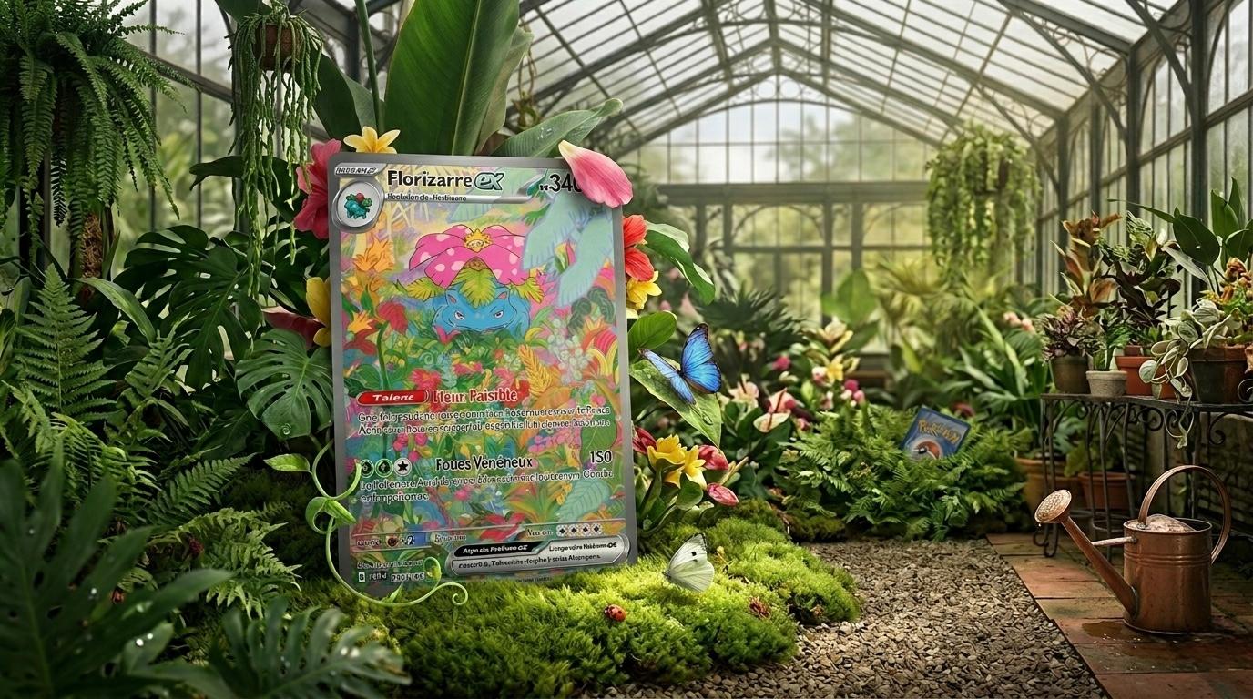 Florizarre ex Illustration Rare Pokémon 151 : prix et cote