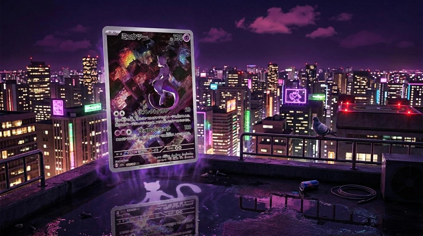 Mewtwo ex Illustration Rare Pokémon 151 : prix et analyse
