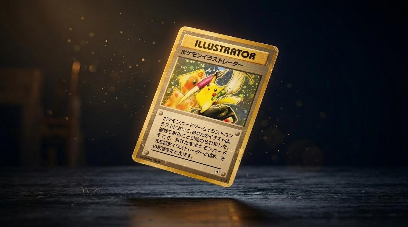 Pikachu Illustrateur : l'histoire de la carte Pokémon la plus rare du monde