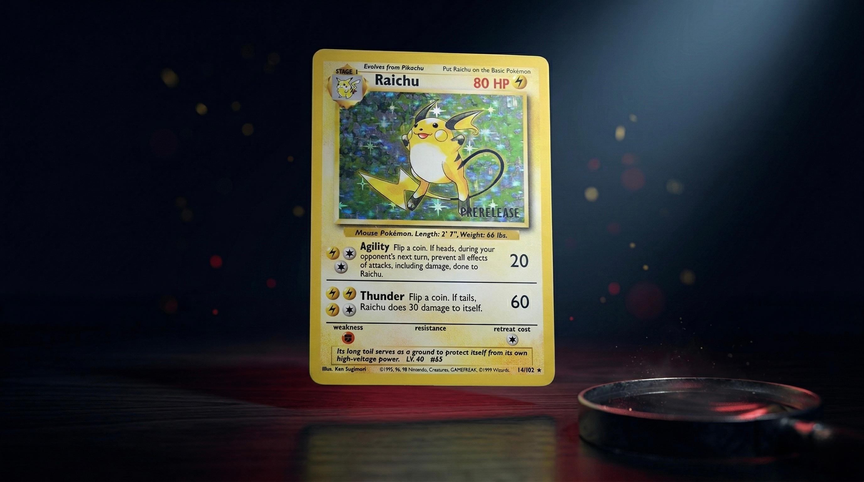 Prerelease Raichu carte interdite : l'erreur qui valait des milliers de dollars
