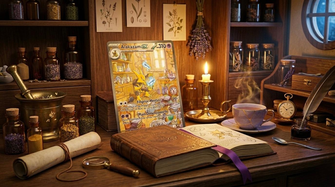 Alakazam ex Illustration Rare Pokémon 151 : prix et cote