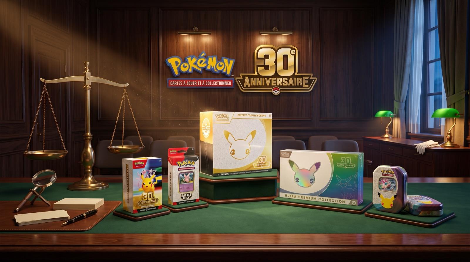 Coffret Pokémon 30 ans : lequel choisir et à quel prix
