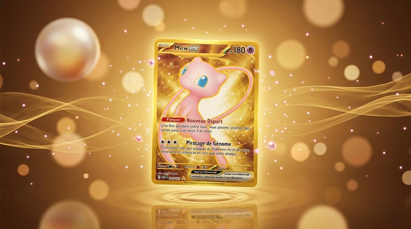 Mew-ex Hyper Rare Pokémon 151 : prix, cote et analyse